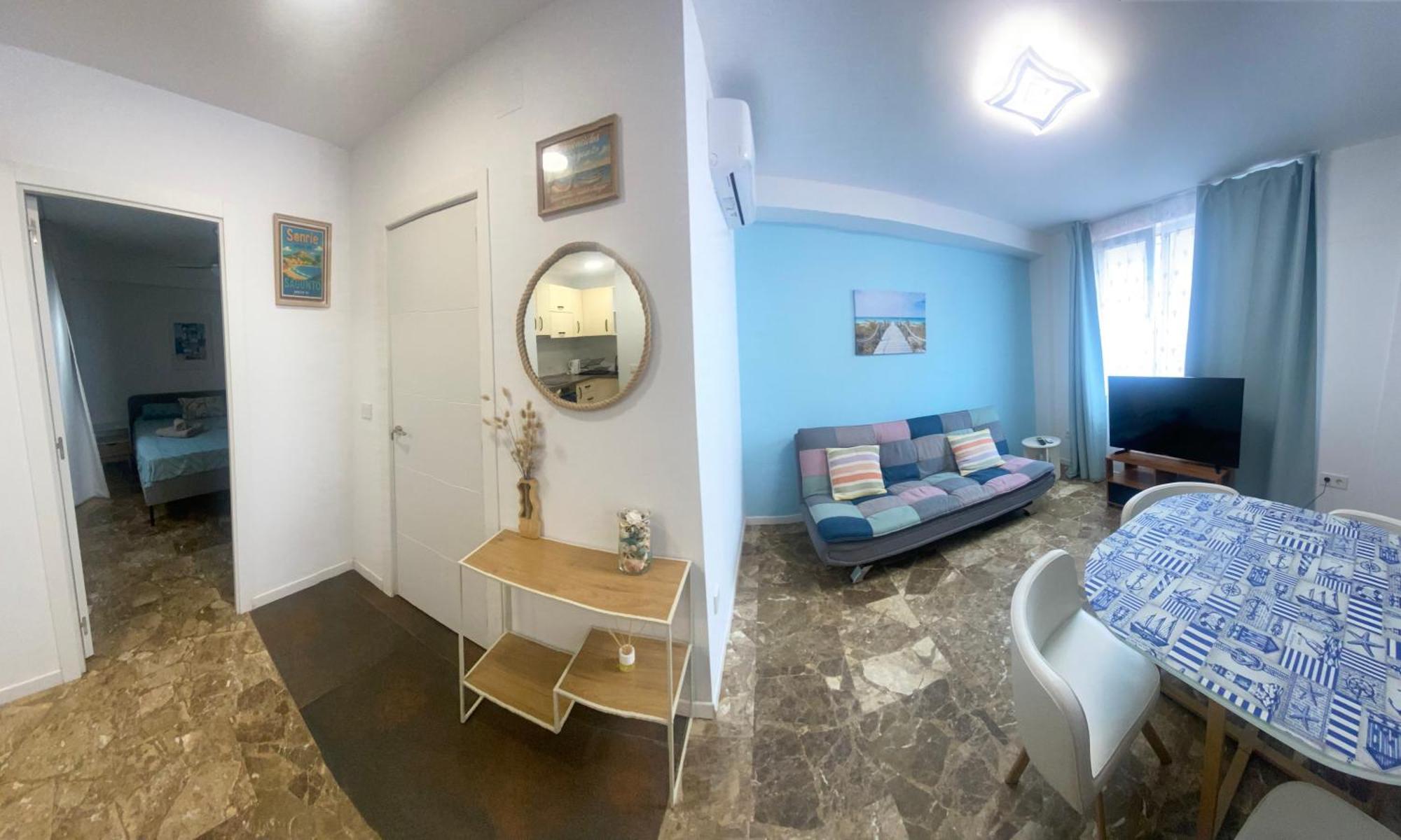 Ferienwohnung Del Mar One Bed Flat Sagunto Exterior foto